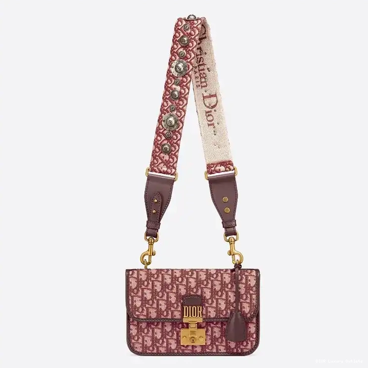 Cheap Oblique Burgundy Bag Canvas Motif Dioraddict 0420 Luxury